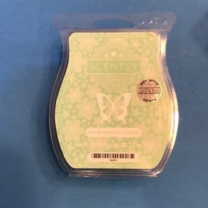 NEW SCENTSY BAR.  Pear Blossom & Cucumber wax bar.